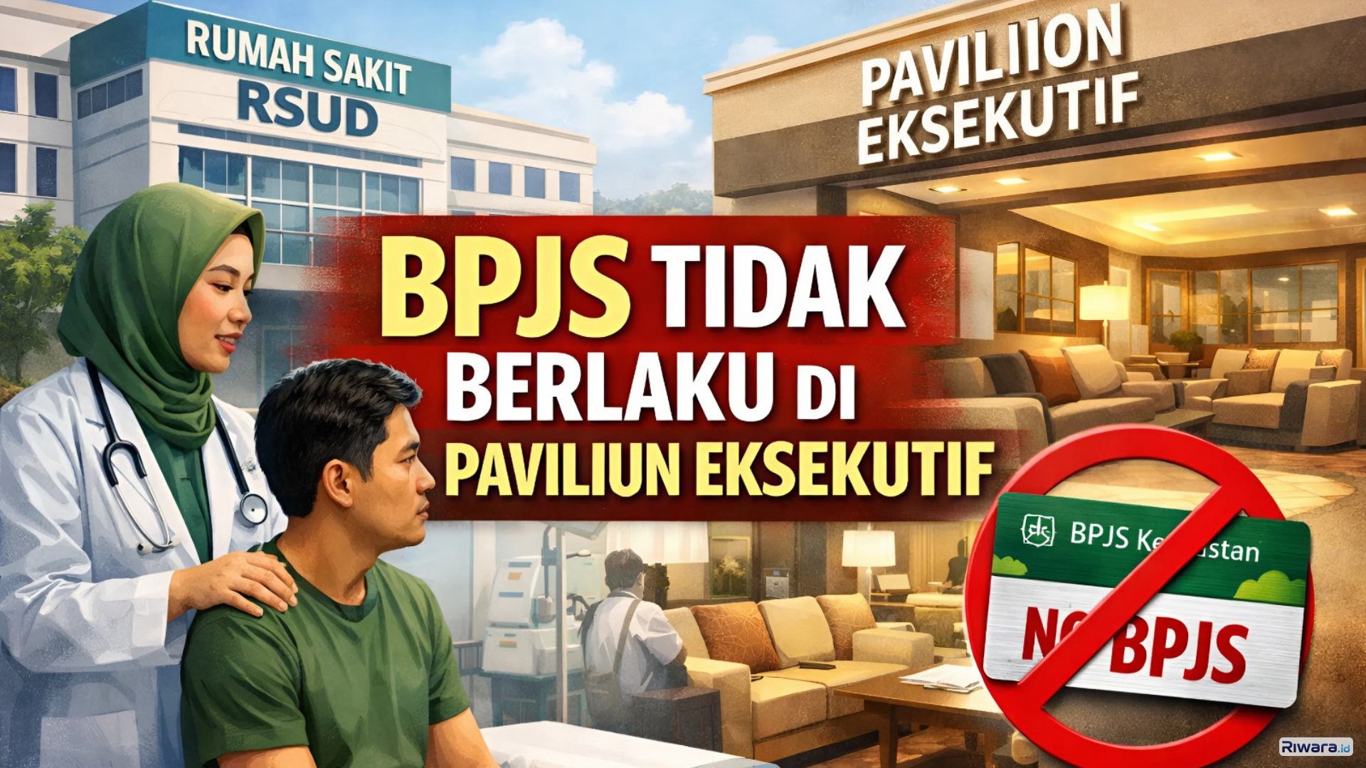 Ilustrasi pasien BPJS di rumah sakit. RSUD Dr. Moewardi menetapkan sejumlah layanan dokter spesialis di paviliun eksekutif tidak menggunakan jaminan BPJS sesuai aturan Permenkes.
